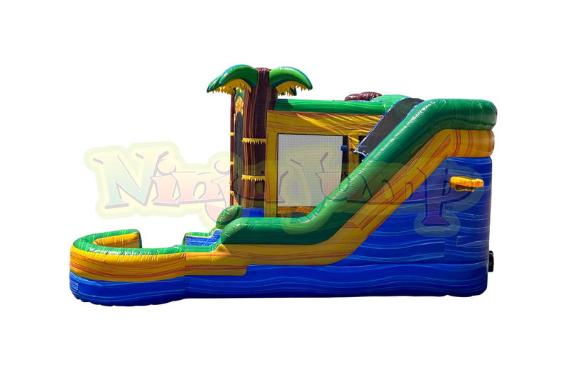 Tropical Island Breeze Combo 7 Inflatable Pool-BB2397-TX