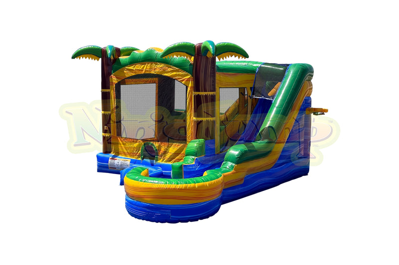 Tropical Island Breeze Combo 7 Inflatable Pool-BB2397