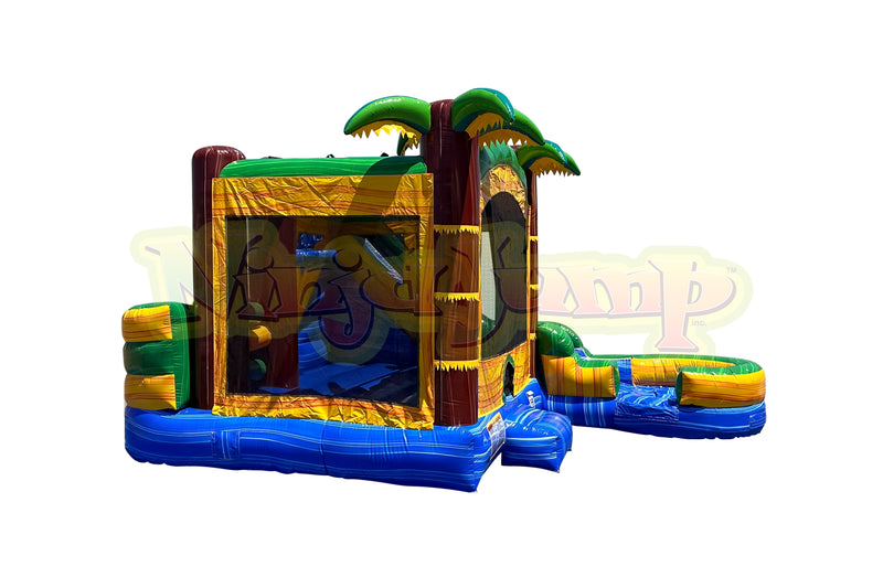 Tropical Island Breeze Combo 7 Inflatable Pool-BB2397