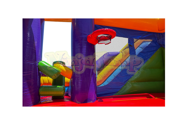 Wacky Castle Module Combo 7 Inflatable Pool-BB2410