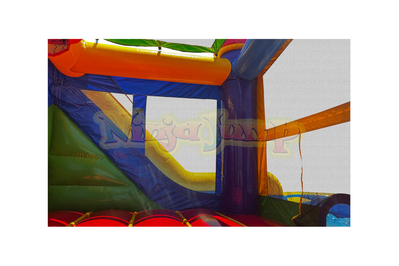 Wacky Castle Module Combo 7 Inflatable Pool-BB2410