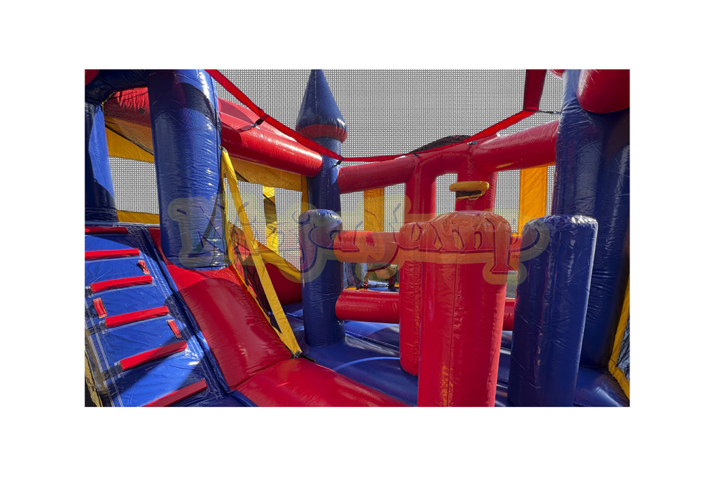Ninja 5-in-1 Slide Combo - All Blown Up Inflatables