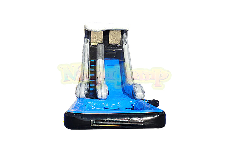 Tidal Wave Slide with Detachable Pool (Gray Marble)-BB1992