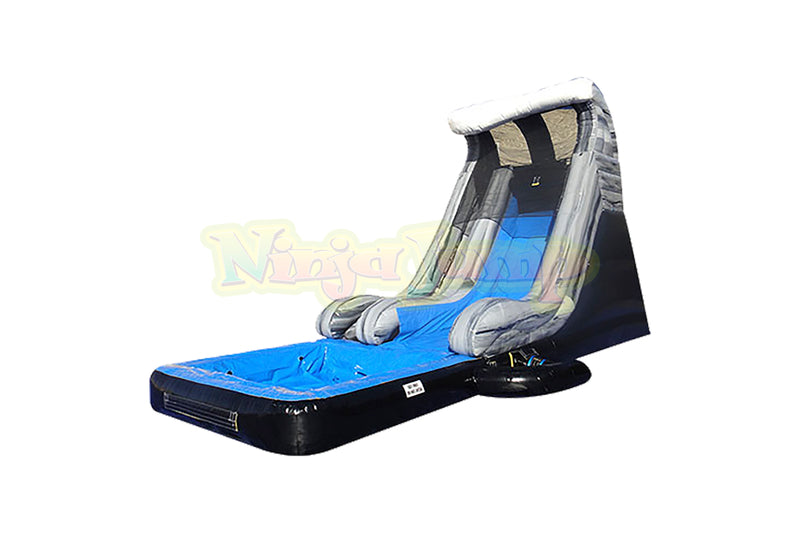 Tidal Wave Slide with Detachable Pool (Gray Marble)-BB1992